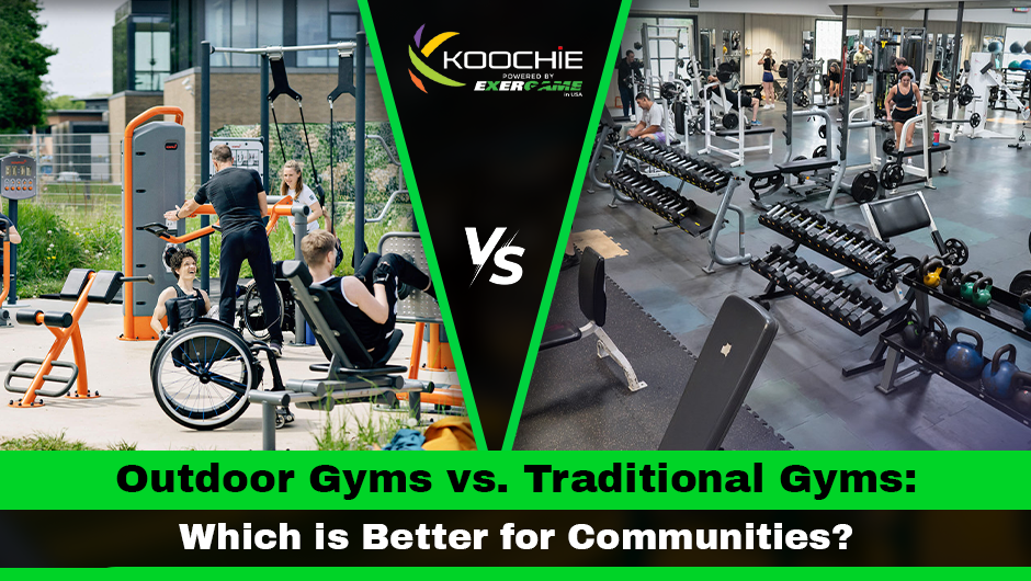 outdoor gyms vs. traditional gyms