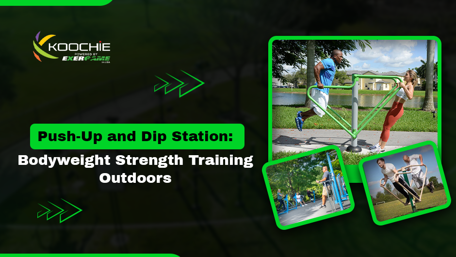 push up and dip station